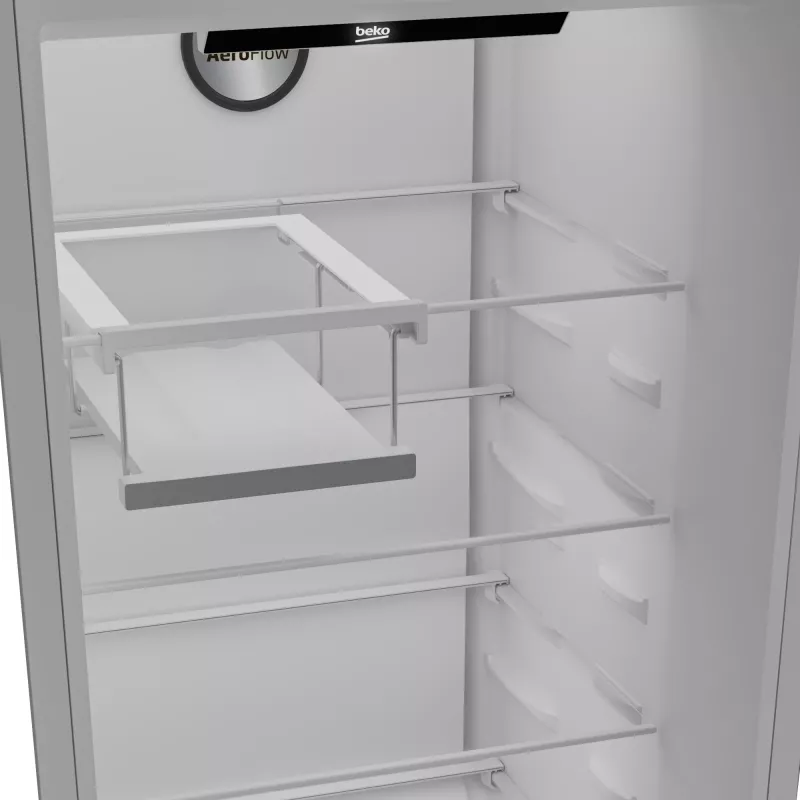 Beko B3RMLNE444HXB šaldytuvas Laisvai pastatomas 365 L Nerūdijantis plienas