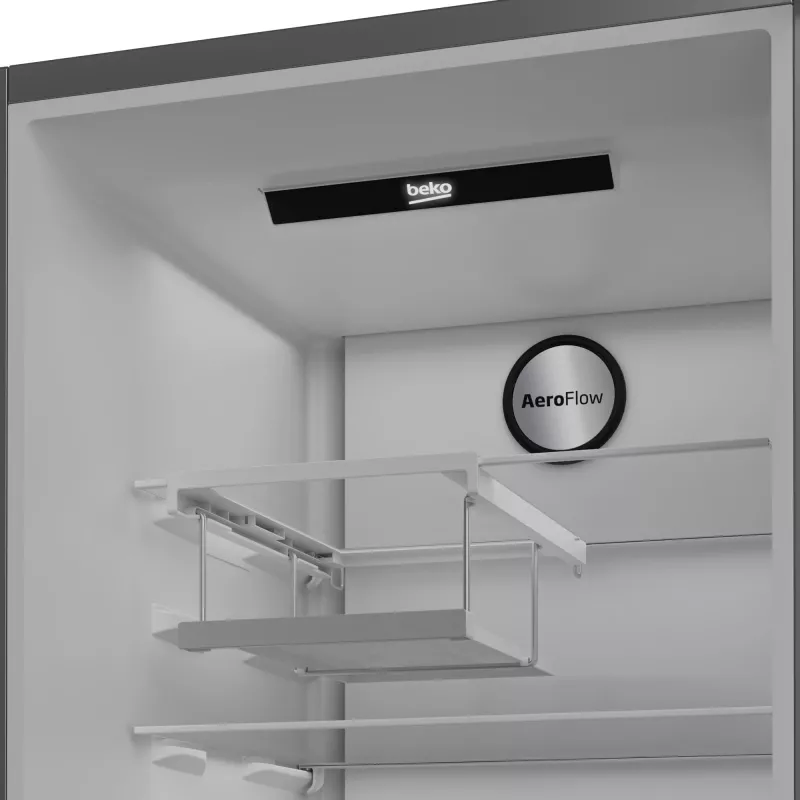 Beko B3RMLNE444HXB šaldytuvas Laisvai pastatomas 365 L Nerūdijantis plienas