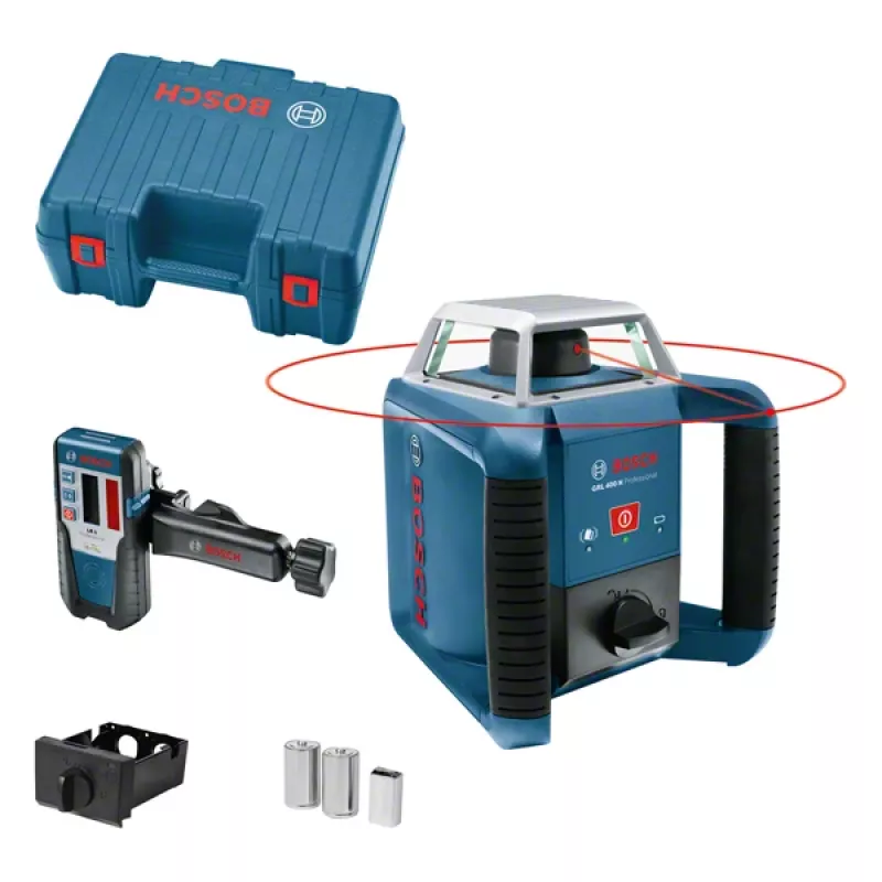 Bosch GRL 400 H Professional rotacinis nivelyras 400 m 635 nm (< 1 mW)