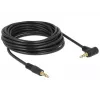 Garso kabelis 3,5 mm M/M DeLOCK 83760 5 m Juodas