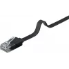 Tinklo kabelis Goobay 95380 RJ-45 Cat6 1 m Juodas