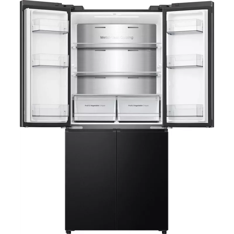 Hisense RQ5P470SAFD laisvai pastatomas 483 L juodas, nerūdijantis plienas