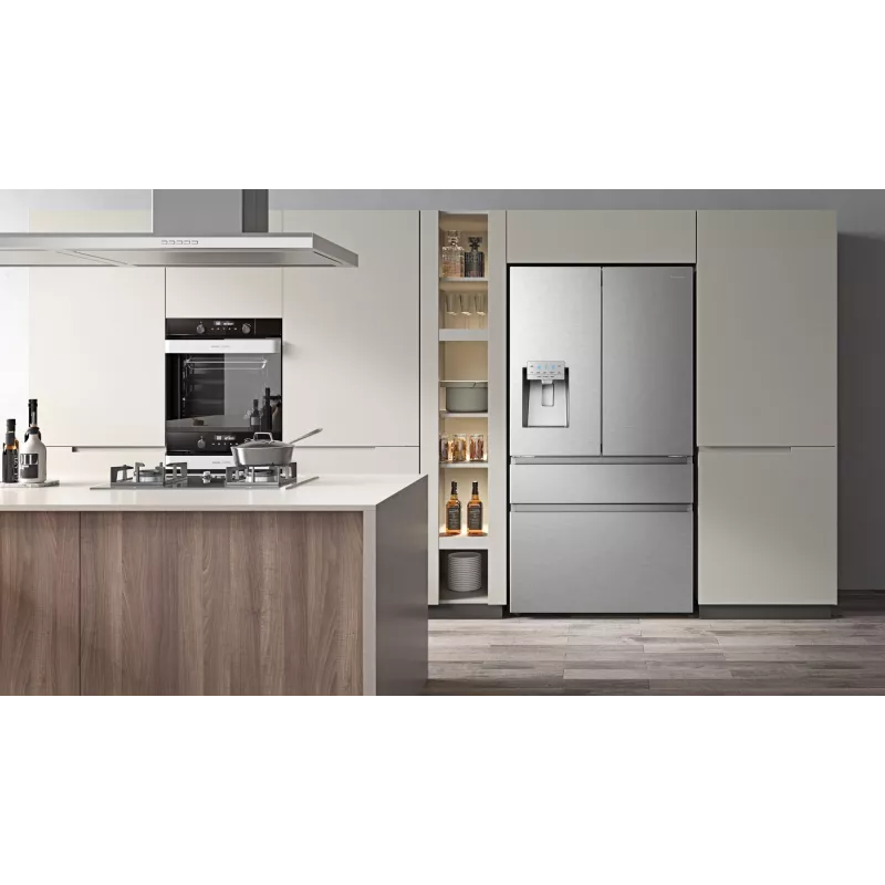 Hisense RF728N4SASE Laisvai pastatomas 560 L Nerūdijantis plienas