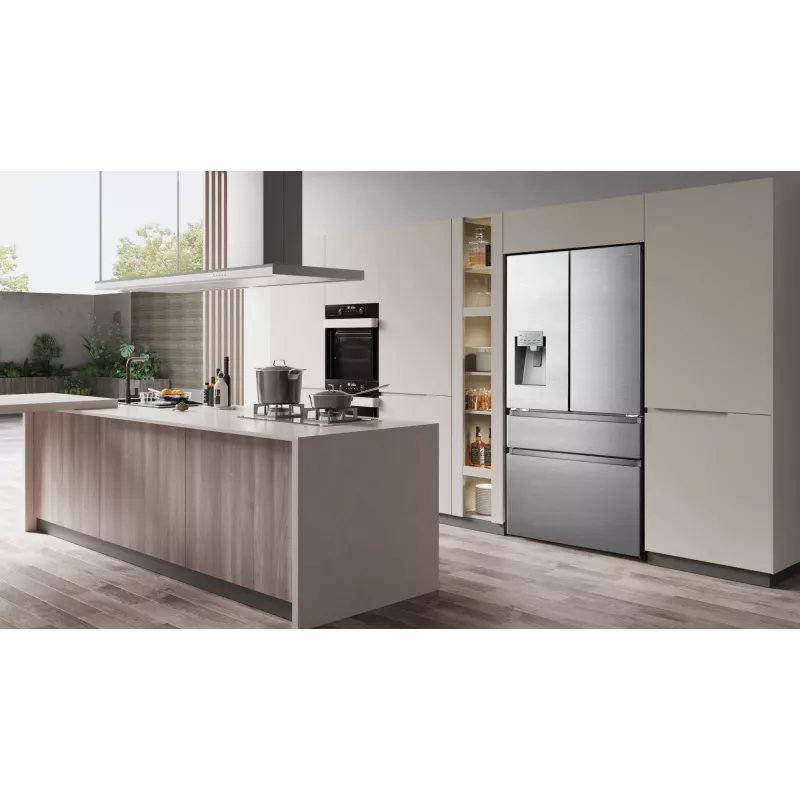 Hisense RF728N4SASE Laisvai pastatomas 560 L Nerūdijantis plienas