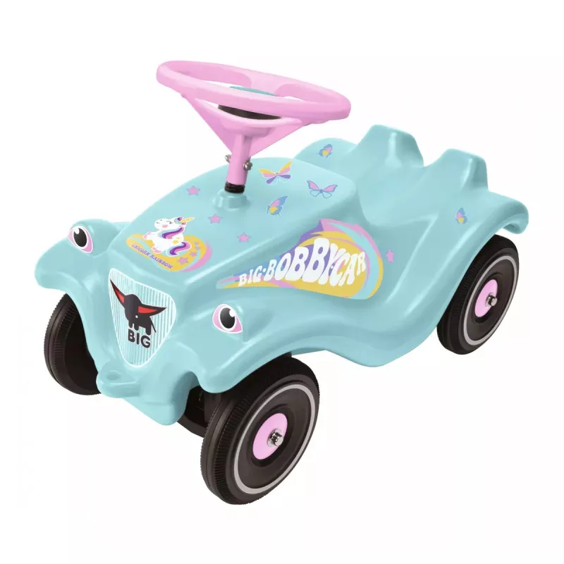 Važinėjama mašinėlė BIG Bobby Car stūmimo tipo 1 naudotojas 4 ratai Rožinė Turkio