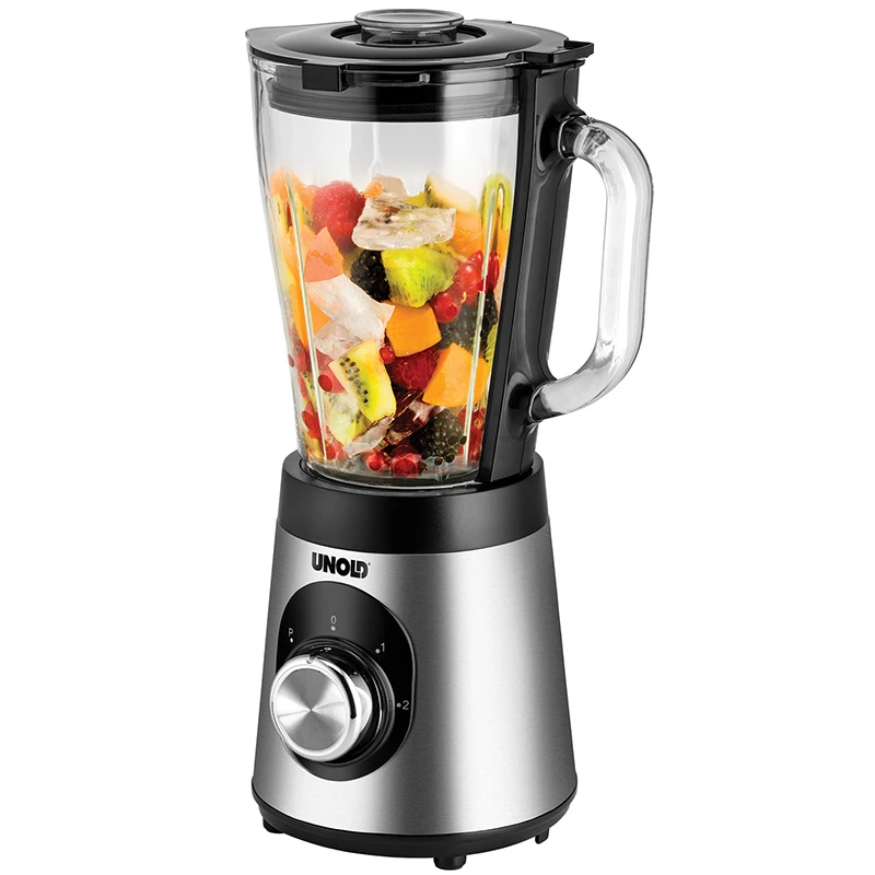 Unold Edel 1,5 L stacionarus plaktuvas 500 W juodas, nerūdijantis plienas, skaidrus
