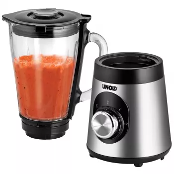 Unold Edel 1,5 L stacionarus plaktuvas 500 W juodas, nerūdijantis plienas, skaidrus