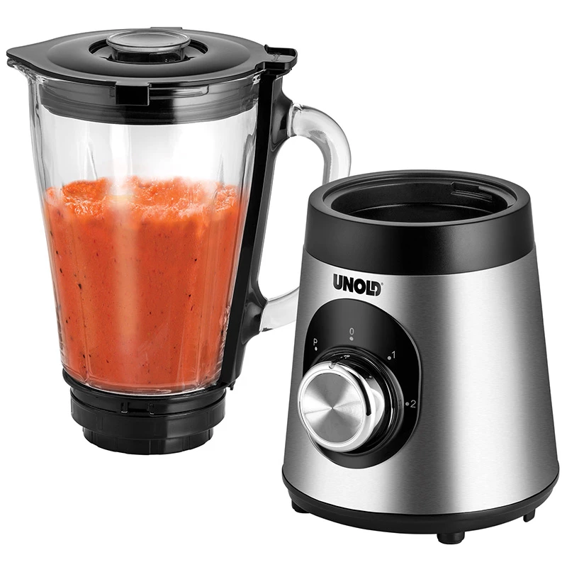 Unold Edel 1,5 L stacionarus plaktuvas 500 W juodas, nerūdijantis plienas, skaidrus