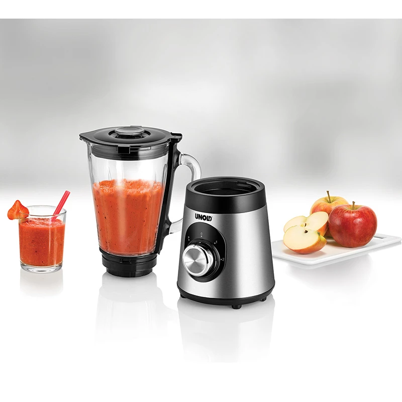 Unold Edel 1,5 L stacionarus plaktuvas 500 W juodas, nerūdijantis plienas, skaidrus