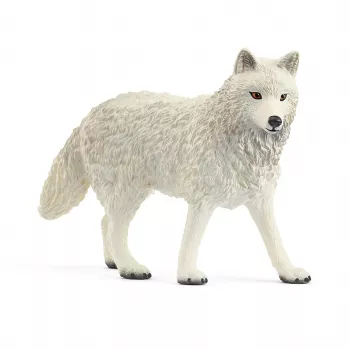 Figūrėlė Schleich Poliarinis vilkas 14880 – gyvūno figūrėlė, detalus plastikinis modelis, kolekcinė žaidimų figūrėlė