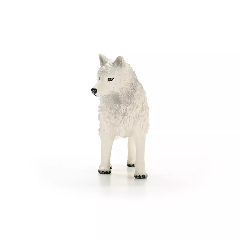 Figūrėlė Schleich Poliarinis vilkas 14880 – gyvūno figūrėlė, detalus plastikinis modelis, kolekcinė žaidimų figūrėlė