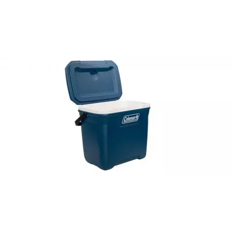 Šaldymo dėžė COLEMAN 28QT Xtreme 26 L — mėlyna, HDPE korpusas, PU izoliacija