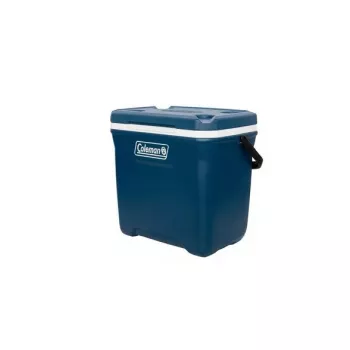 Šaldymo dėžė COLEMAN 28QT Xtreme 26 L — mėlyna, HDPE korpusas, PU izoliacija