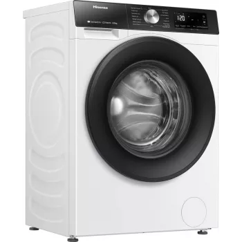 Hisense WD3S8043BW3 skalbimo mašina su džiovykle Laisvai pastatoma Pakrovimas iš priekio Balta