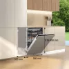 Gorenje GV663A66 Visiškai integruojama 16 komplektų