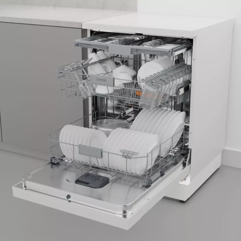 Gorenje GS643C90W laisvai pastatoma 16 vietų komplektų