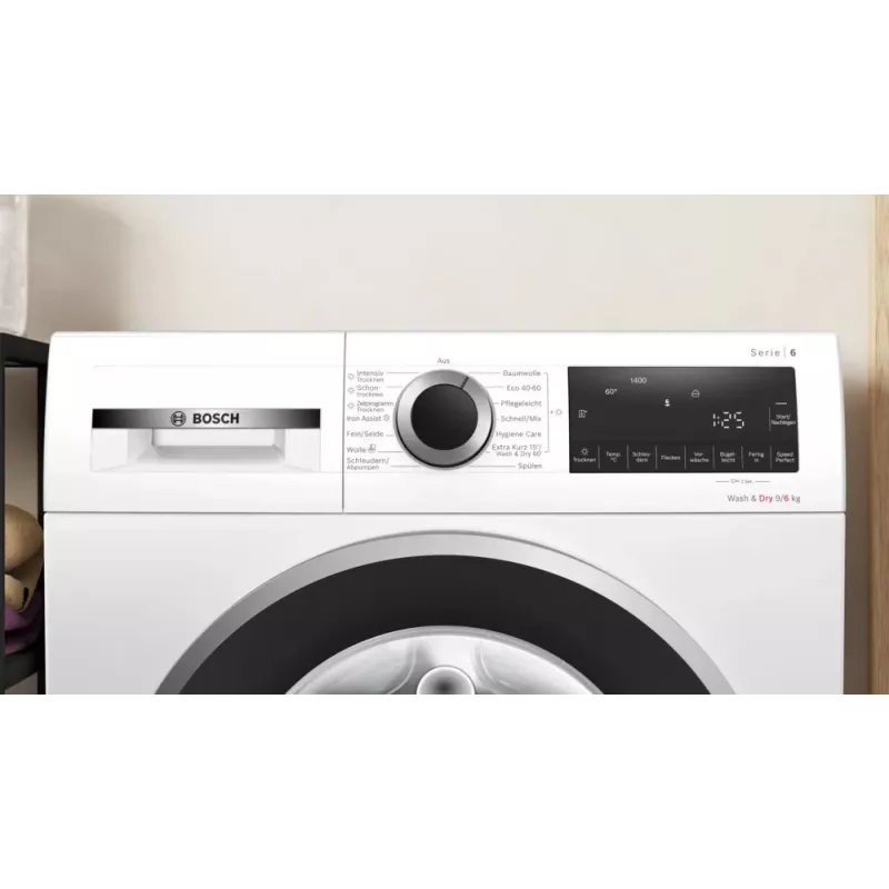 Bosch WNG24442 skalbimo-džiovinimo mašina Pastatoma 7 kg 1400 aps./min Baltos spalvos