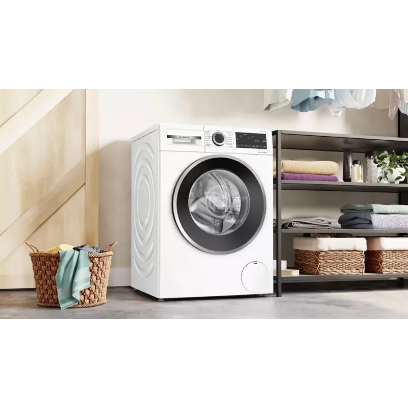 Bosch WNG24442 skalbimo-džiovinimo mašina Pastatoma 7 kg 1400 aps./min Baltos spalvos