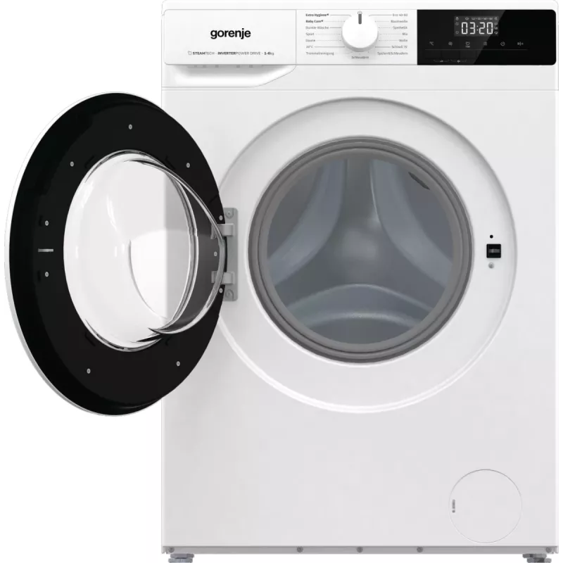 Gorenje WNHPI62SCPS/DE skalbimo mašina priekinio įkrovimo 6 kg 1200 RPM Balta