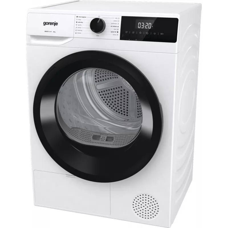 Gorenje DHNE83 skalbinių džiovyklė Pastatoma Priekinė įkrova 8 kg Balta