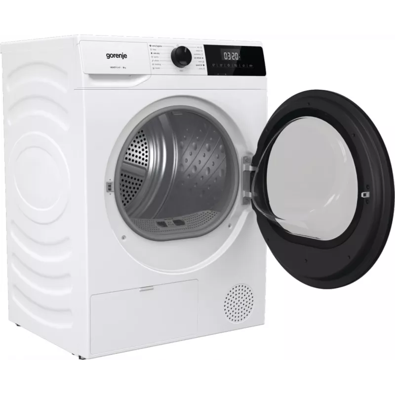 Gorenje DHNE83 skalbinių džiovyklė Pastatoma Priekinė įkrova 8 kg Balta
