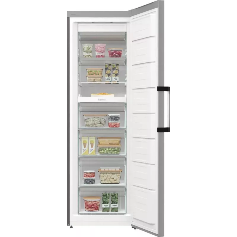 Gorenje Šaldiklis FN619DAXL6 BK065B, 280 L, 12.6 kg/24h, SN-N, No Frost sistema, D, Pilka