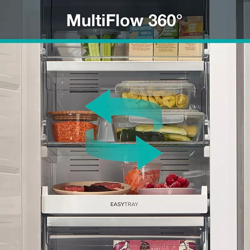 Gorenje Šaldiklis FN619DAXL6 BK065B, 280 L, 12.6 kg/24h, SN-N, No Frost sistema, D, Pilka
