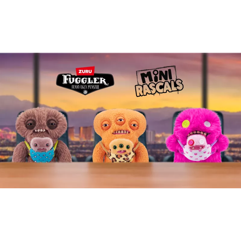 “ZURU Fuggler Mini Rascals 9 colių asortimentas 1 serija (Dvigubas vargas)”