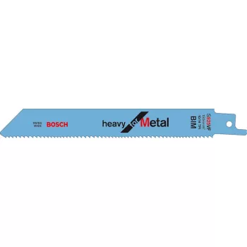 Bosch 2 608 657 407 siaurapjūklio / slankiojo pjūklo / atbulinio pjūklo geležtė Bimetal 5 vnt.