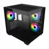 Fortron FSP Geh Mini S140 BA mikro-ATX / M-ITX korpusas, ARGB, juodas