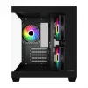 Fortron FSP Geh Mini S140 BA mikro-ATX / M-ITX korpusas, ARGB, juodas