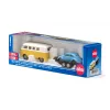 Automobilių modelių rinkinys Siku VW T1 su priekaba ir VW Beetle, iš anksto surinktas 1:50, dydis 42×200×51 mm