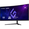 “ViewSonic VX3418C-2K”, kompiuterio monitorius, 86,4 cm (34 colių), 3440 x 1440 pikselių, UltraWide Quad HD, juodas