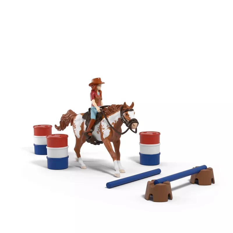 schleich HORSE CLUB Hannah's Western Adventures, 5 metai(ų), Arkliai, Įvairiaspalvis, Plastikas