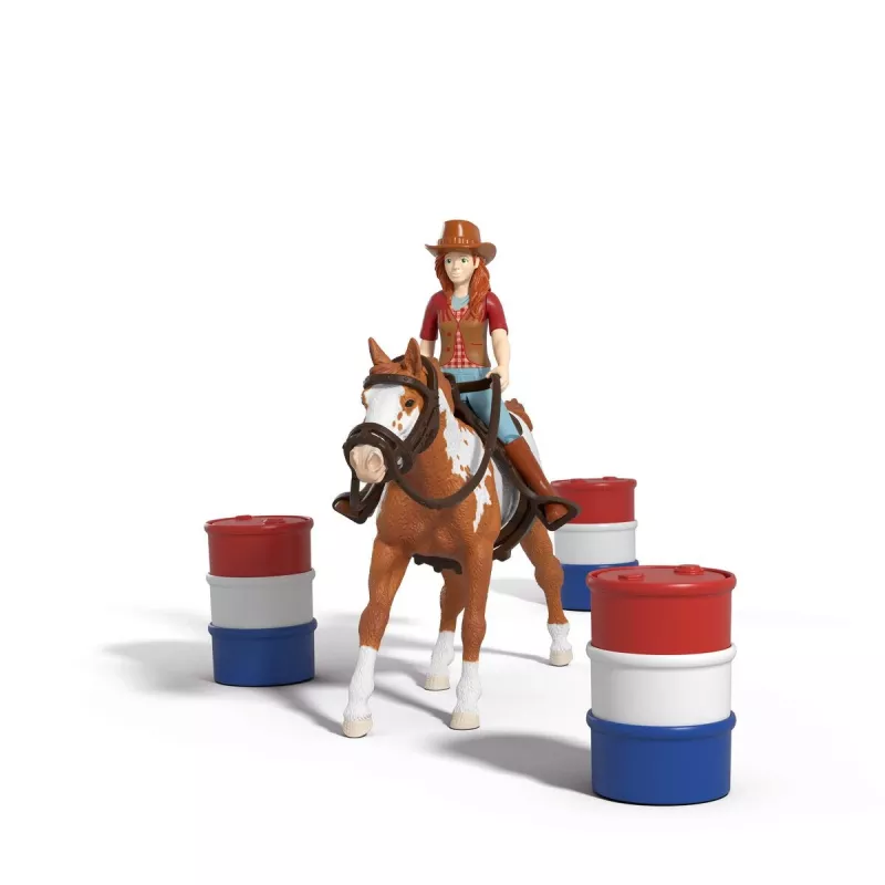 schleich HORSE CLUB Hannah's Western Adventures, 5 metai(ų), Arkliai, Įvairiaspalvis, Plastikas