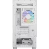 Tower PC korpusas AEROCOOL Viewport Mini-G-WT-v4 ARGB su dviem grūdinto stiklo plokštėmis, baltas