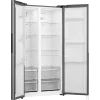 Šaldytuvas Gorenje Side by side NRS917E41X SI, laisvai pastatomas, amerikietiškos durys, pilka, 2 durys, jutiklinis valdymas, LED
