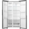 Šaldytuvas Gorenje Side by side NRS917E41X SI, laisvai pastatomas, amerikietiškos durys, pilka, 2 durys, jutiklinis valdymas, LED
