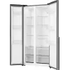 Šaldytuvas Gorenje Side by side NRS917E41X SI, laisvai pastatomas, amerikietiškos durys, pilka, 2 durys, jutiklinis valdymas, LED