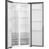 Gorenje HZF55082 NRS917E41BX G400, laisvai pastatomas, amerikietiškos durys, juoda, 2 durys (-ų), lietimui jautrus, LED