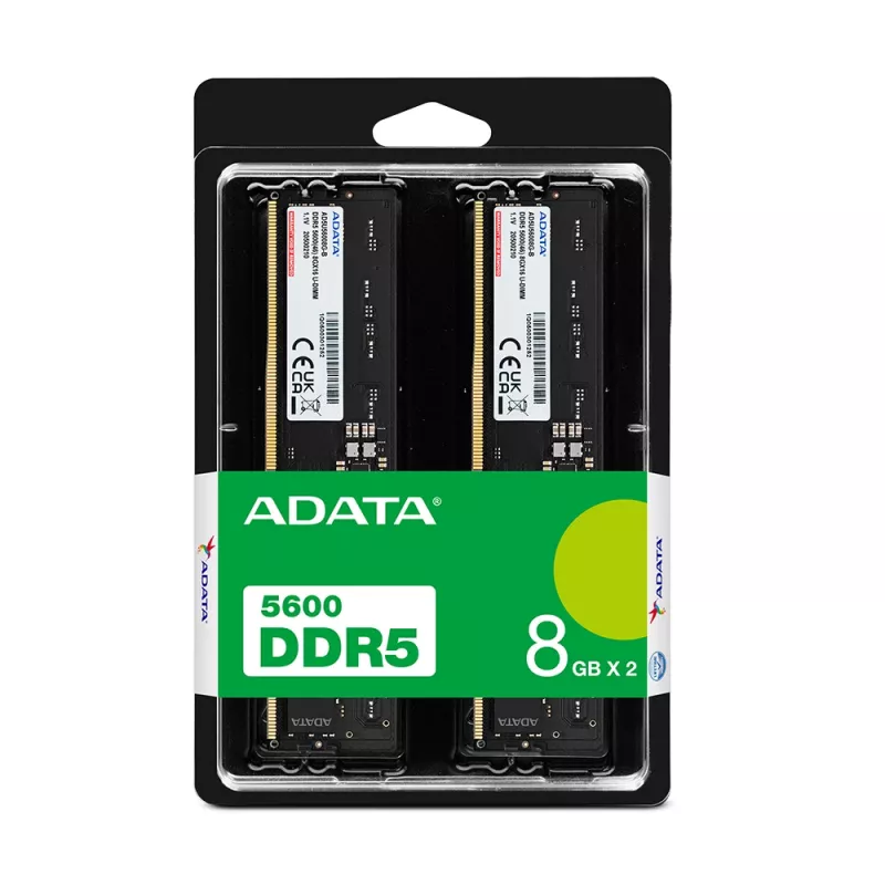 ADATA DDR5 5600 U-DIMM atminties modulis 8 GB 2 x 4 GB 288-pin DIMM