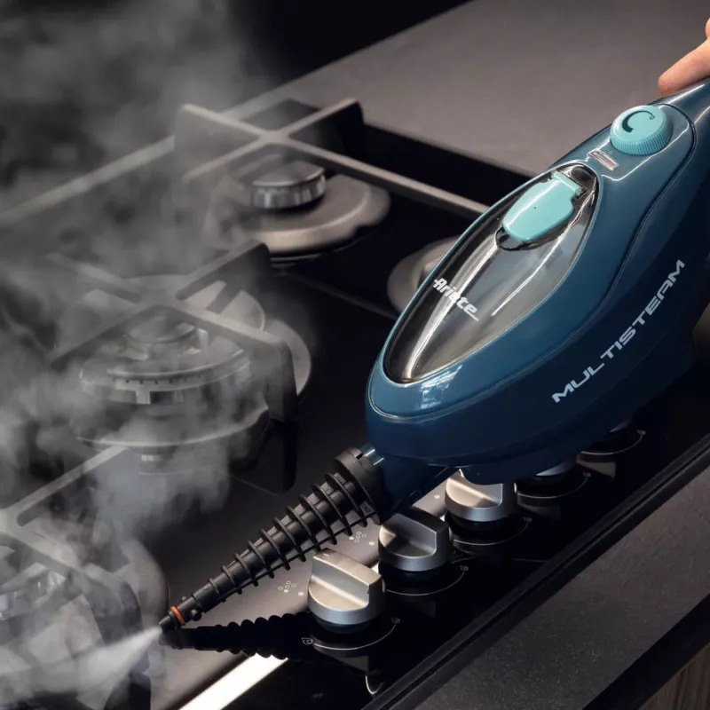 Ariete 4164 garų šluota 10 in 1, garų šluota, naikina 99,9 % mikrobų ir bakterijų, priedų rinkinys, neribotas veikimo laikas, 1500 W