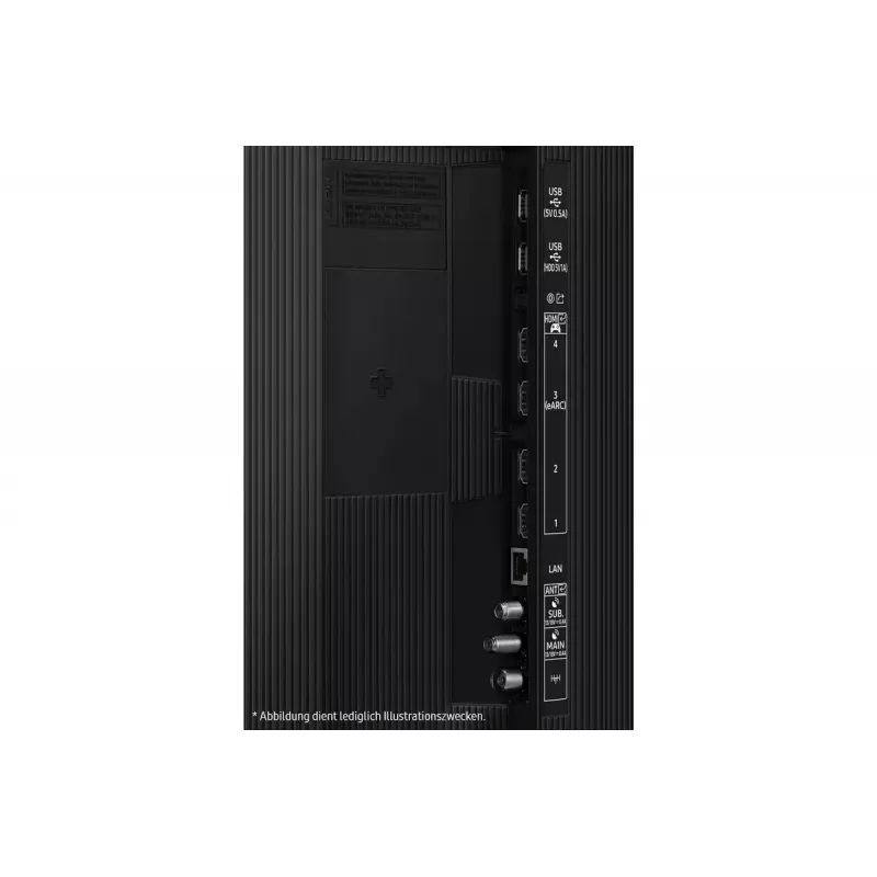 Išmanusis televizorius Samsung GQ55QN72FAT 55 colių (139,7 cm) Neo QLED 4K UHD, Tizen, Wi‑Fi, DVB-T2/C/S2, juodas