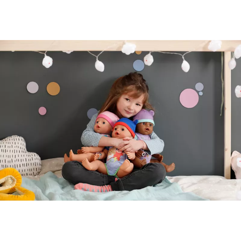 BABY born @ Eva 43cm, lėlė kūdikis, moteriška, 3 m., berniukas/mergaitė, 430 mm, įvairiaspalvė