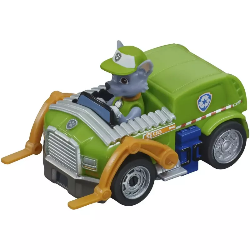 Žaislinis lenktynių trekas CARRERA FIRST Paw Patrol - Pasiruošęs veiksmui, vaikiškas slotinių mašinėlių rinkinys