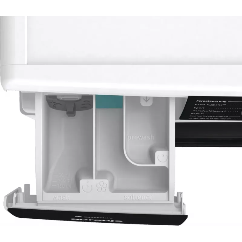 Gorenje WPNA84A2TS skalbimo mašina priekinio įkrovimo 8 kg 1400 aps./min. Juoda, Balta