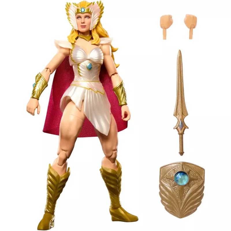 Veiksmo figūrėlė MATTEL Masterverse New Etheria She-Ra JBP83 – kolekcinis lankstus personažas