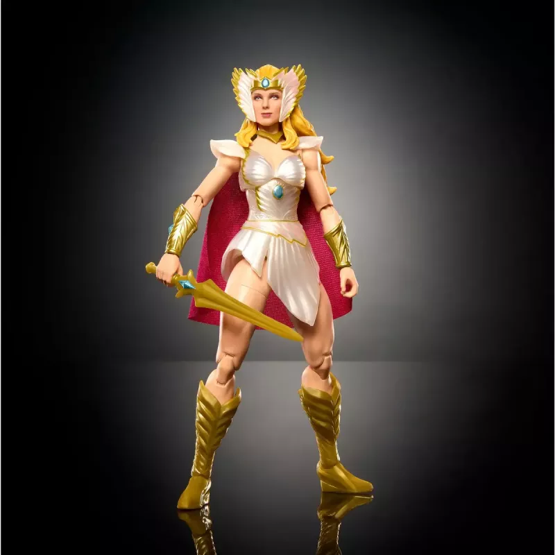 Veiksmo figūrėlė MATTEL Masterverse New Etheria She-Ra JBP83 – kolekcinis lankstus personažas