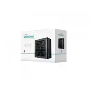 Maitinimo blokas DeepCool PF750L 750W, 120mm ventiliatorius, 80+ naudingumo koeficientas, ATX 3.1, juodas
