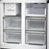 Sharp SJ-NFA35IHDPD-EU šaldytuvas side-by-side, pastatomas, 487 l, nerūdijantis plienas